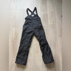 Vintage SNO RAGS - SNO DESIGNS WOMENS SKI/SNOW BIB BLACK SZ 8